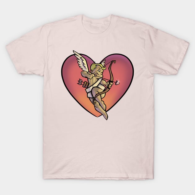 Valentine Cupid T-Shirt by Reading With Kids